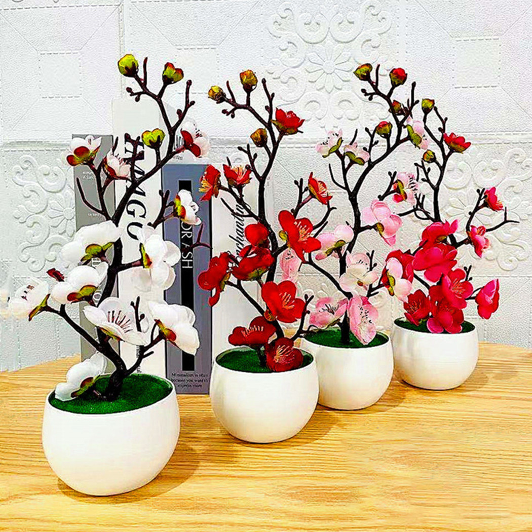 Bonsai Garden Kit - 1 Uds. Bonsái flores de seda