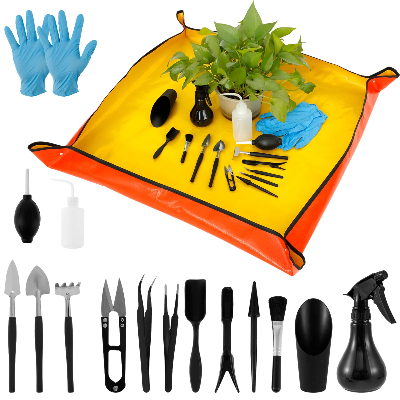 Bonsai Garden Kit - Herramientas para plantas suculentas de jardín,