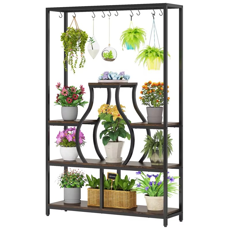 Macetas Colgantes Decorativas  - Bonsai Garden Display reseña y precio