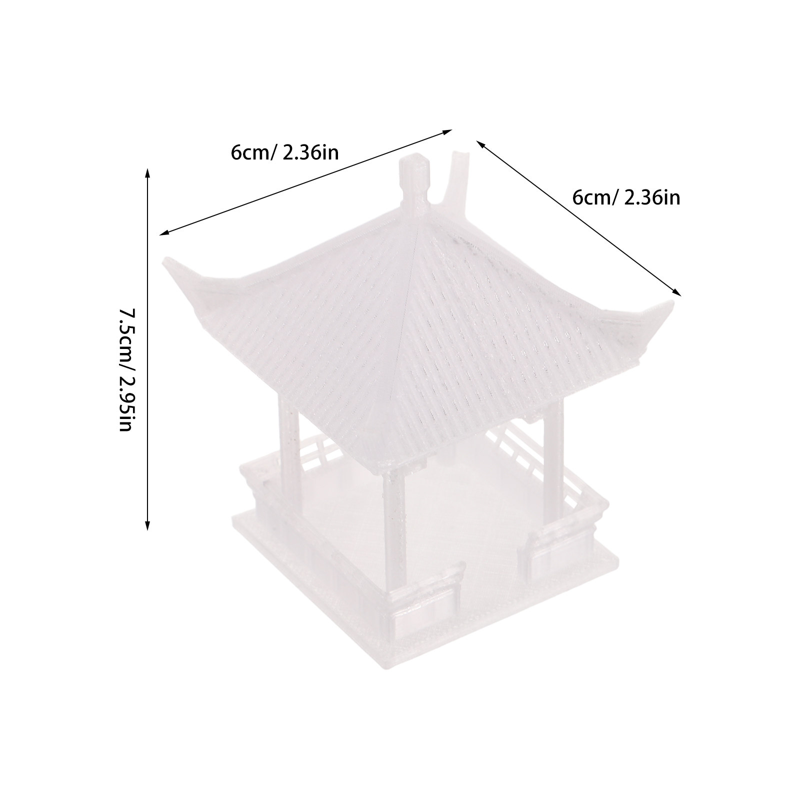 Estatua de Pagoda en Miniatura - Bonsai Garden Chinese Garden reseña y precio