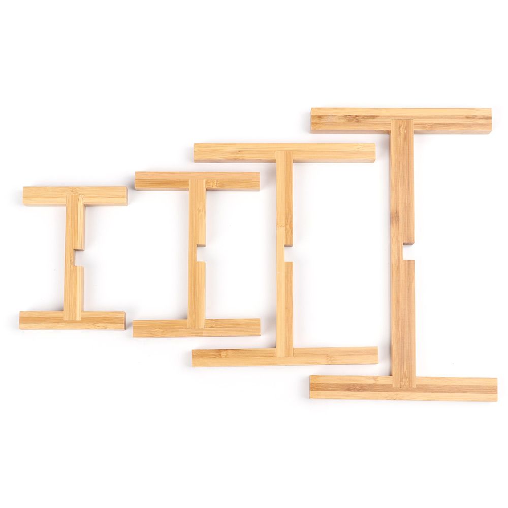 Soporte de madera para maceta, - Bonsai Garden Display reseña y precio