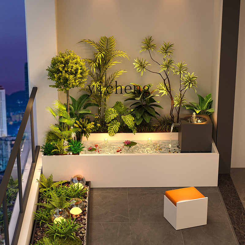 Jardinera para Balcón con Banc - Bonsai Garden Chinese Garden reseña y precio