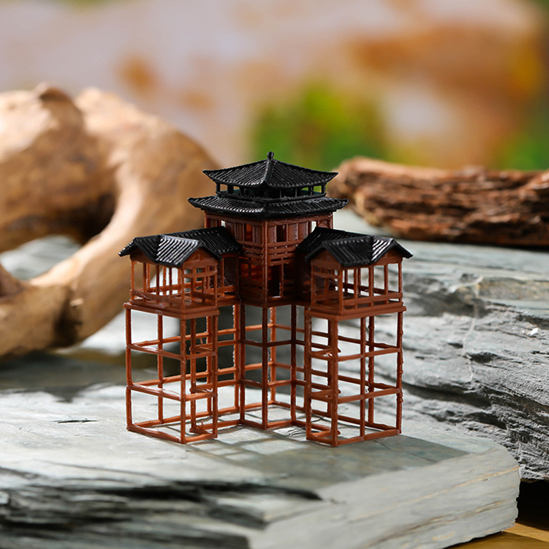 Modelo de Edificio Antiguo en  - Bonsai Garden Chinese Garden reseña y precio