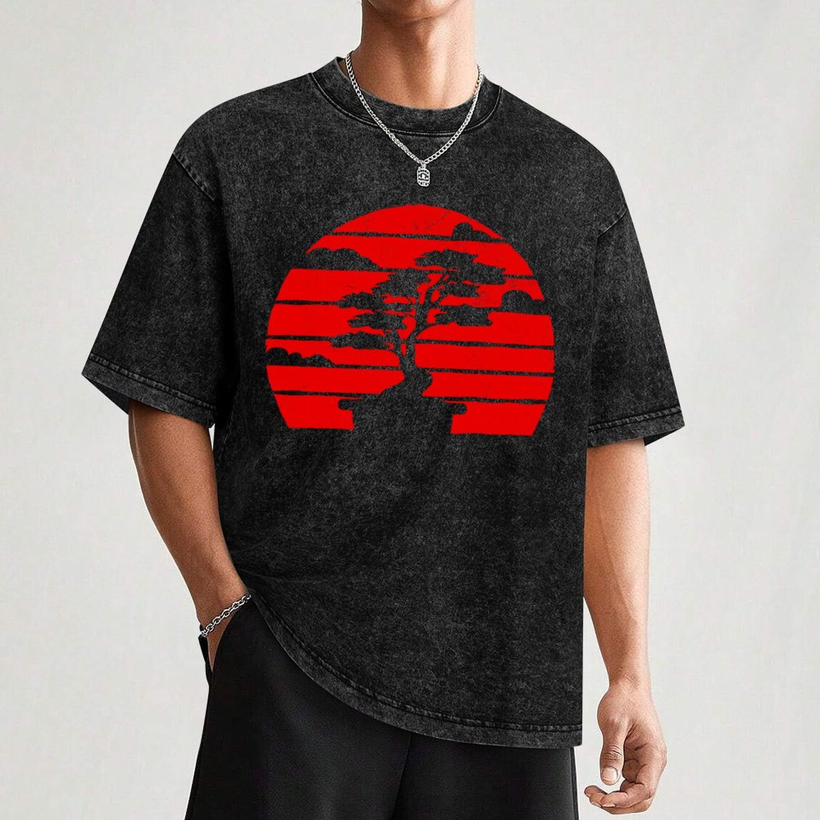 Camiseta con diseño de árbol b - Bonsai Garden China reseña y precio