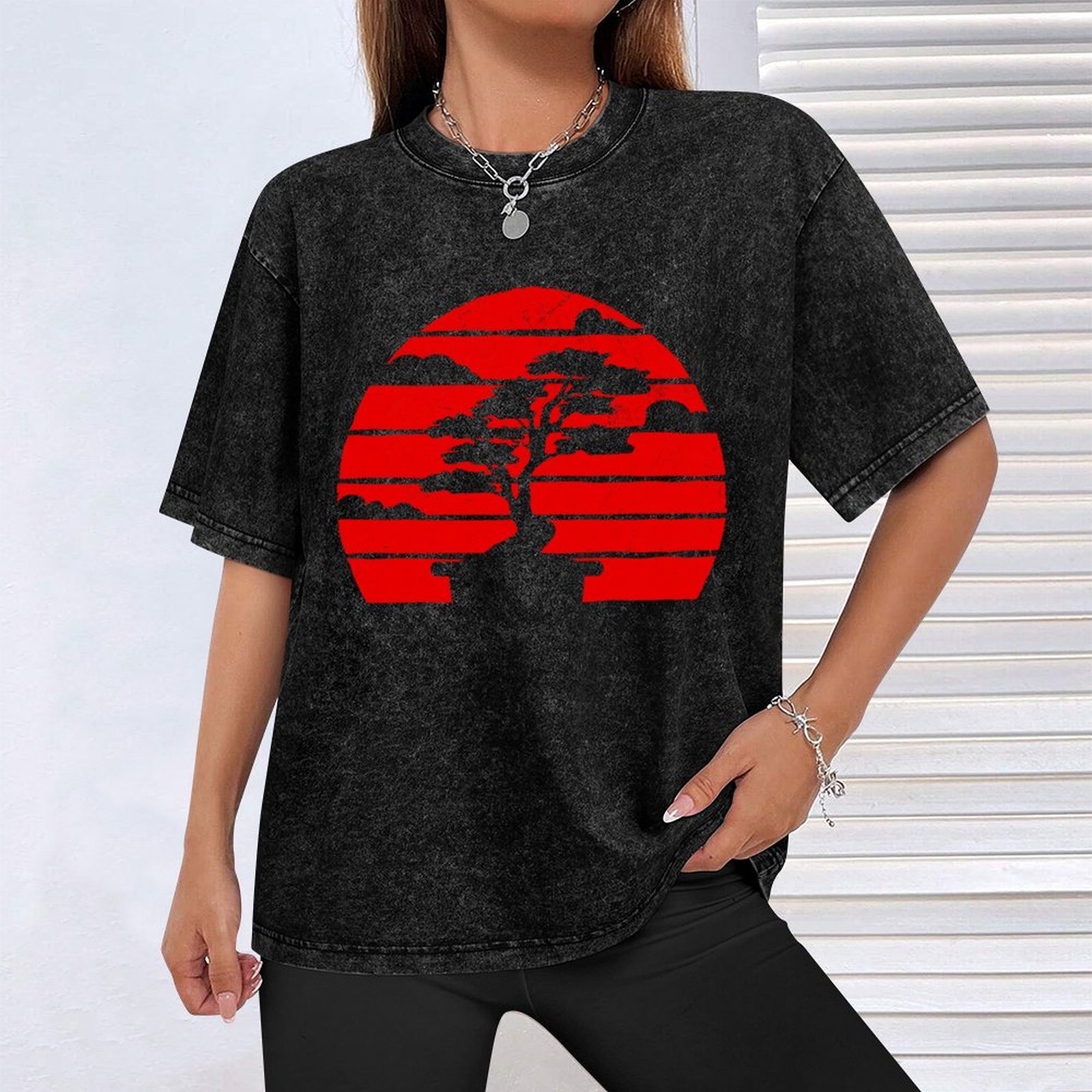 Camiseta con diseño de árbol b - Bonsai Garden China reseña y precio