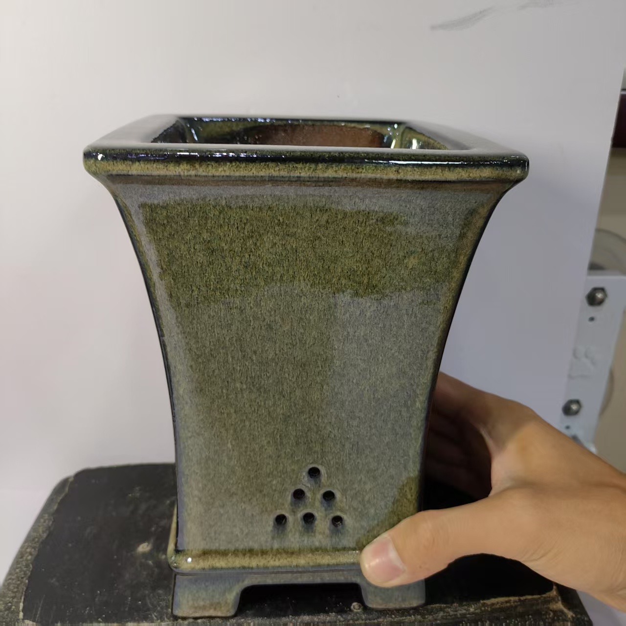 Olla cascada esmaltada clásica - Bonsai Garden Kit reseña y precio
