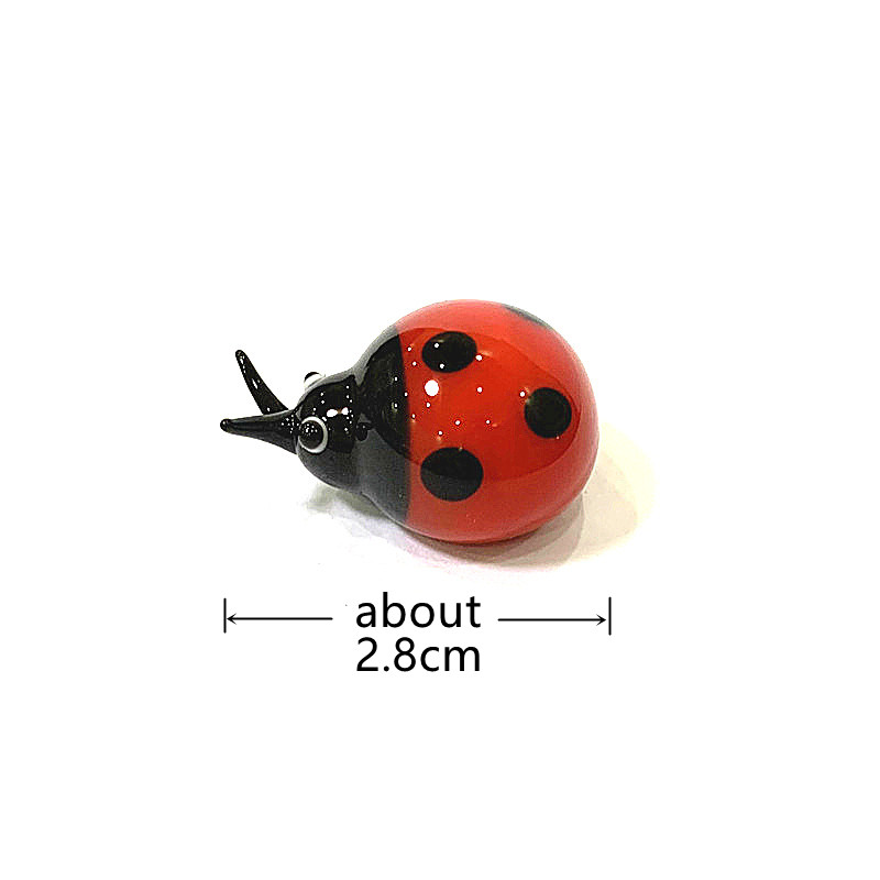 Miniaturas coloreadas ladybug  - Bonsai Garden Chinese Garden reseña y precio