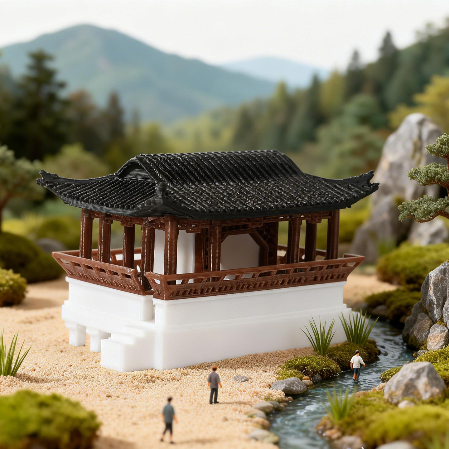 Decoración de Jardín Clásico C - Bonsai Garden Chinese Garden reseña y precio