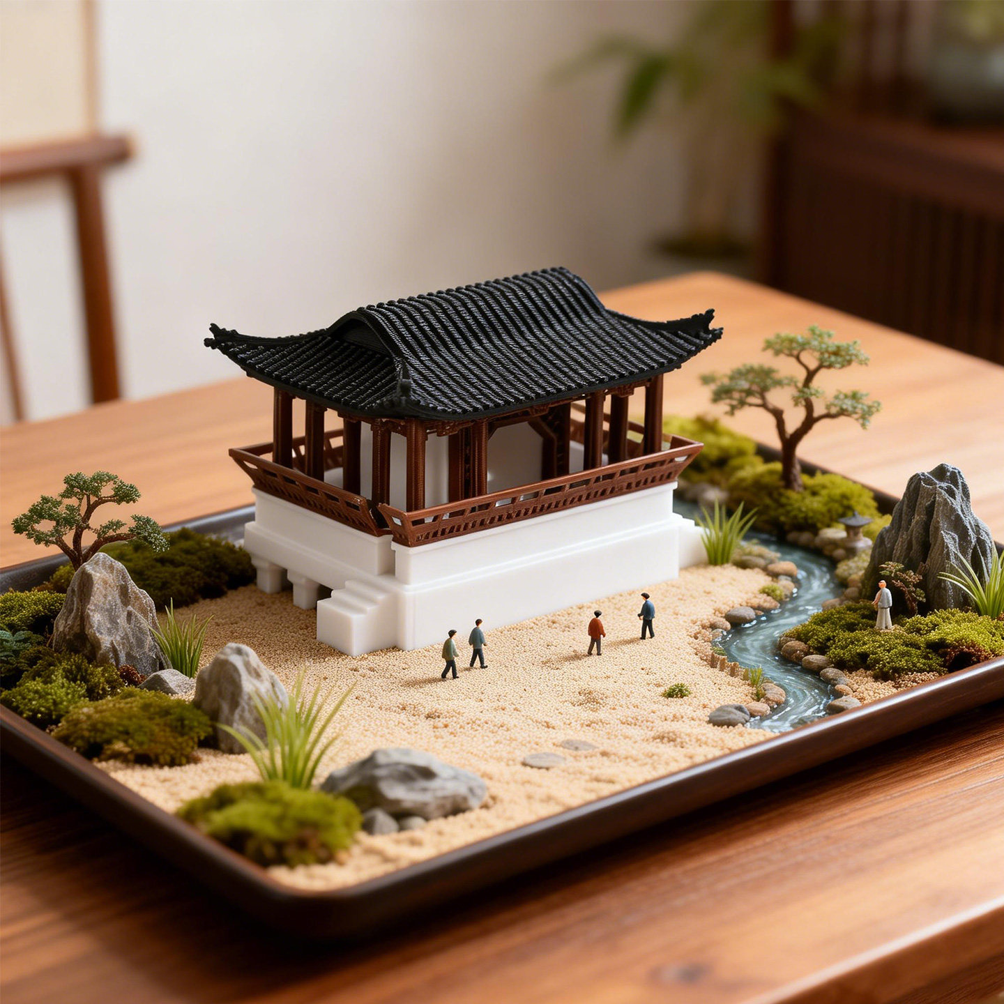 Decoración de Jardín Clásico C - Bonsai Garden Chinese Garden reseña y precio