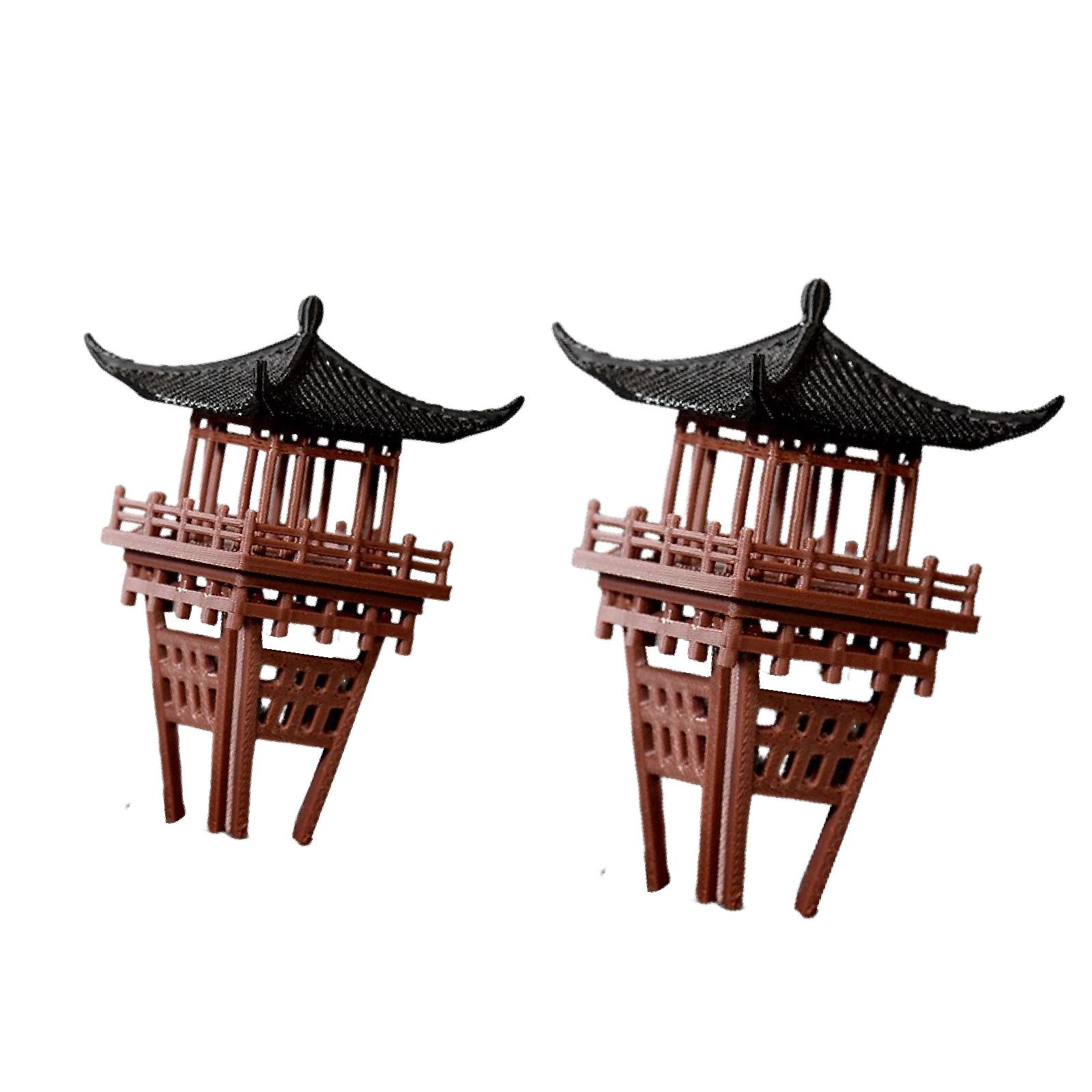 Adorno de pabellón chino en mi - Bonsai Garden Chinese Garden reseña y precio