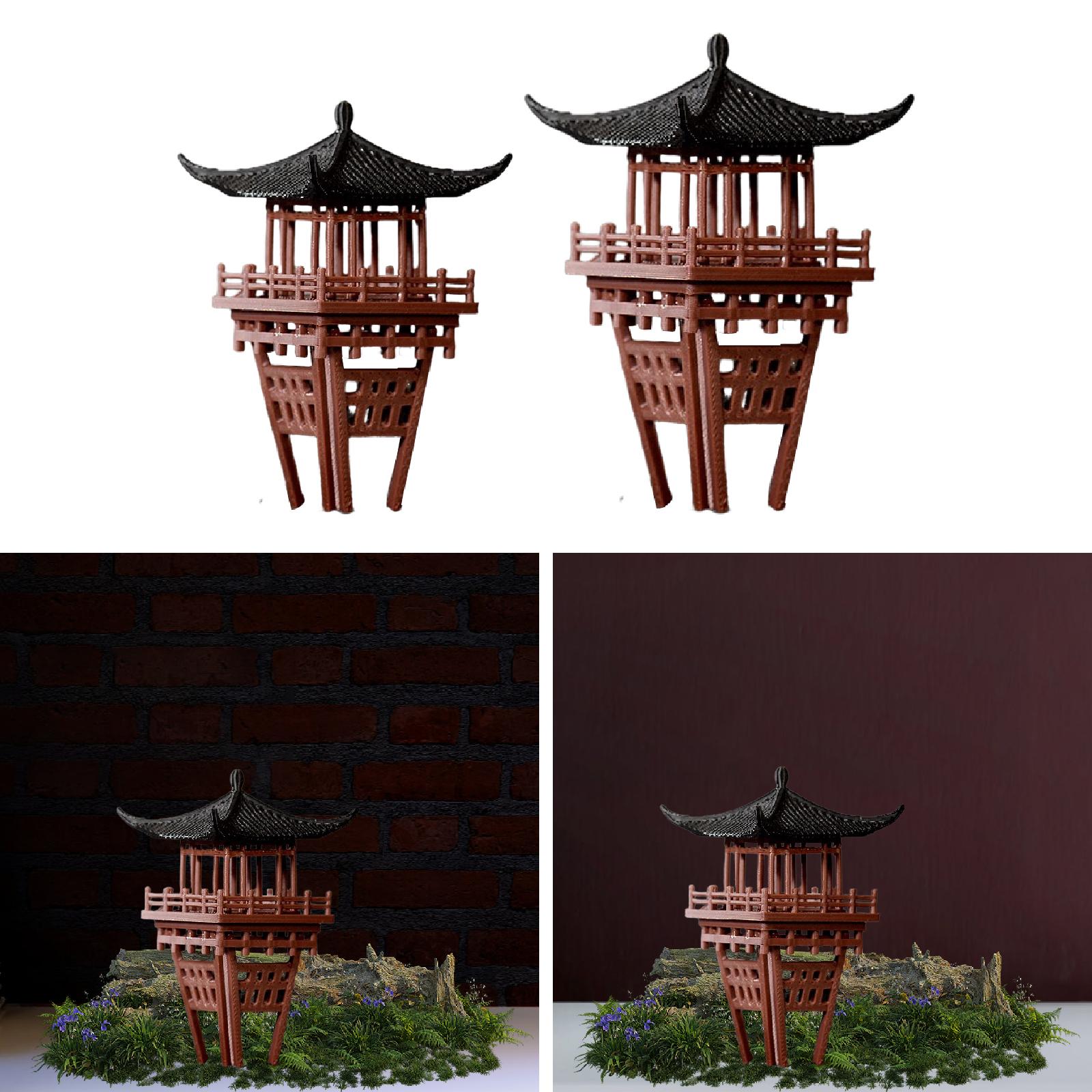 Adorno de pabellón chino en mi - Bonsai Garden Chinese Garden reseña y precio