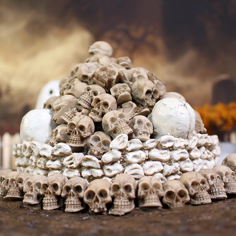 Figuras de Calaveras de Resina - Bonsai Garden Display reseña y precio