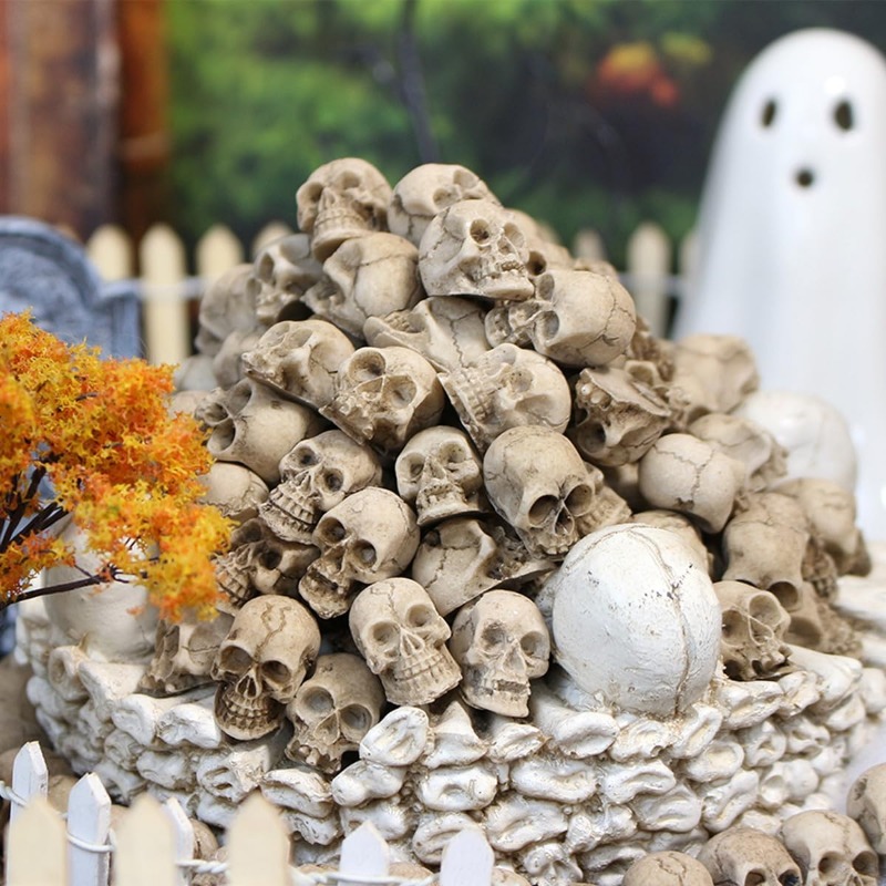 Figuras de Calaveras de Resina - Bonsai Garden Display reseña y precio
