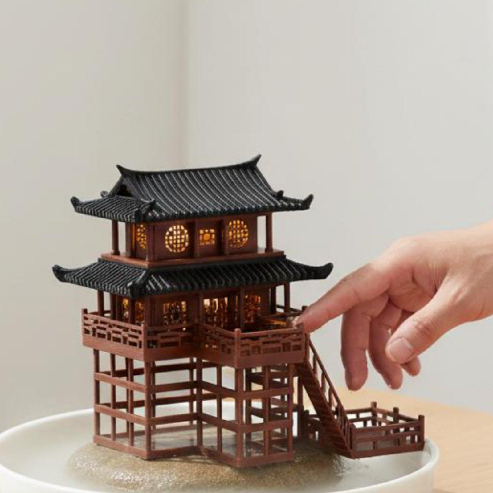 Miniatura de Pagoda de Plástic - Bonsai Garden Usa reseña y precio